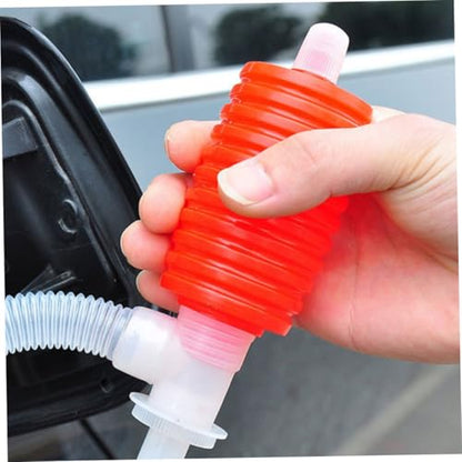 Mobestech 2pcs Manual Siphon Hose Kit for Cars Transfer Water Syphon Hose for Efficient and Fluid Transfers Automotive Accessory Design