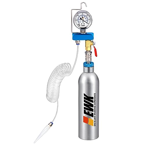 EWK Fuel Injection Cleaning Canister, Vacuum Intake Valve & Combustion Chamber Cleaner Tool for Gasoline Engines, Vacuum System Pressure Test