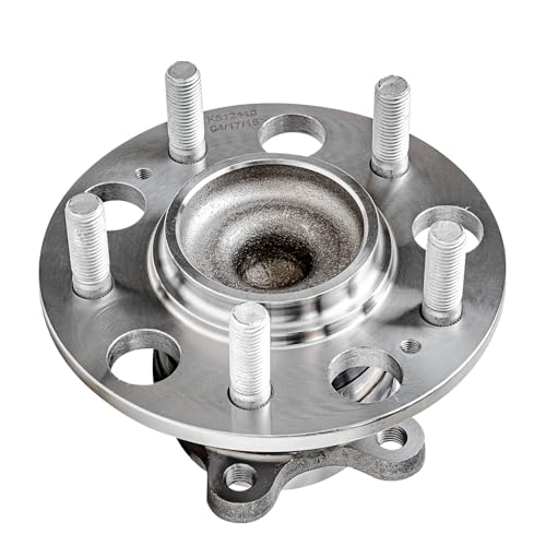 Detroit Axle - 512410 Both Driver and Passenger Side Rear Wheel Bearing and Hub Assembly Replacement for 2008 2009 2010 Hyundai Elantra [Non-ABS Models] - style: 512410 x2/Pair