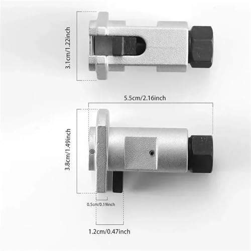Car Hydraulic Shock Absorber Removal Tool Claw Strut Spreader Suspension Separator Manual Ball Joint Bushing Removal Tool Kit(Black) - color: Black