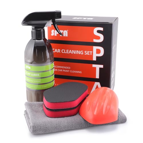 SPTA Clay Block, Clay Bar Pad, 3Pcs Clay Pads for Car Detailing, for Car Detailing, Solve the Problem of Stubborn Dirt on Paint and Glass -CHMLP08A