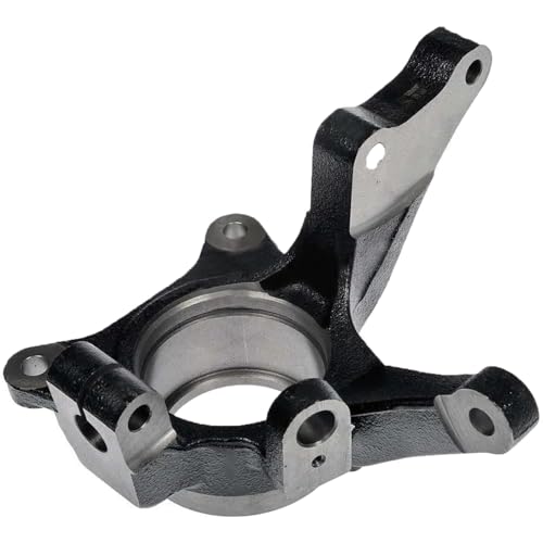 Detroit Axle - 2pc Front Right Knuckle Kit for 2001 2002 2003 2004 Hyundai Santa Fe, Passenger Side Steering Knuckle Assembly Wheel Bearing Replacement - size: 2UW471846/Kit