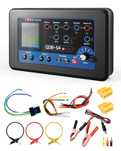 QDB-5A Ignition Coil Tester, Automobile Actuator Drive Detector for Ignition Coils Injectors Solenoid Valves, Drive Fault Tester