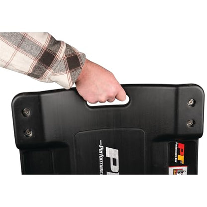 Performance Tool W85006 40-Inch Plastic Creeper with 6 Casters, Black - style: 40" 6-Casters Plastic