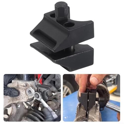 Ball Joint Separator Tool High Carbon Steel Pitman Arm Puller for Tie Rod End Removal Front End for service Kit Fit Black(A) - size: A