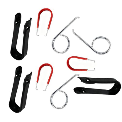 9 PCS Car Wheel Hub Bolt Nut Cover Removal Tool Kit | Hook & Lug Puller Set, Hub Cap Maintenance, Wheel Bolt Cap Removal, Most Vehicles