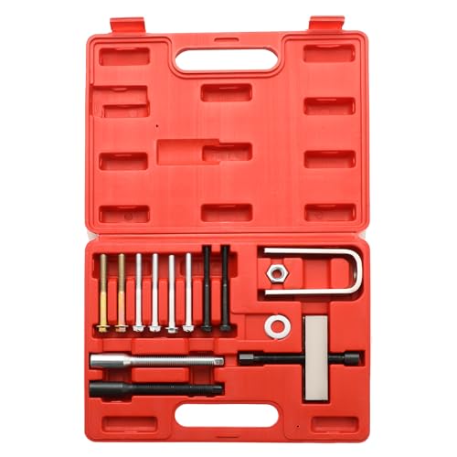 NYXOVA Car Steering Wheel Puller, Automotive Car Steering Wheel Puller Compressor Remover Set, Vehicle Steering Wheel Lock Plate Removal Tool Kit