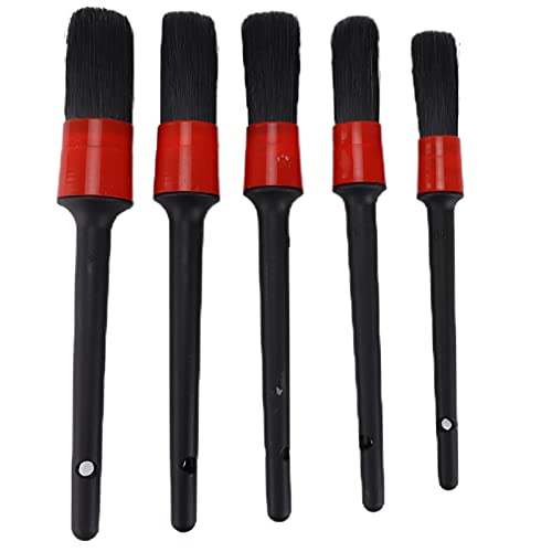 15pcs Soft Microfiber Detailing Dusting Brushes Set with Steel Wire Wheel Brush, Professional Auto Cleaning Tools for Car Interior, Exterior, Wheels, Dashboard, and Air Vent