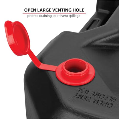 Performance Tool W4077 16-Quart Oil Drain Container, Deep Drain Well, Integrated Handle, Sealing Rubber Gaskets, Black - style: 16 Quart Drain Pan
