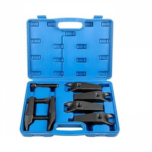 6 Pieces Ball Joint Separator Kit Various Sizes Ball Joint Puller Set Carrying Case Included Tie Rod End Remover Set for DIY Enthusiasts
