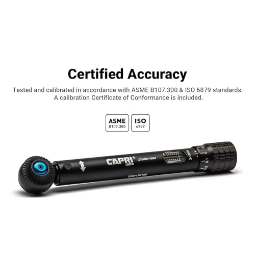 Capri Tools 1/4 in. Drive Mini Torque Wrench Set, 3-16 Nm - size: 1/4" Drive 3-16 Nm