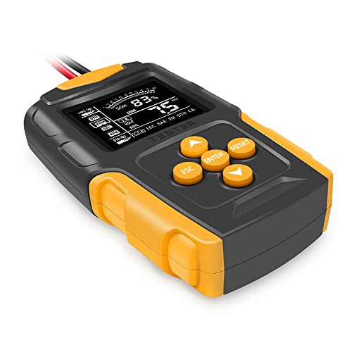 Fydun Car Battery Tester Digital Analyzer with Multiple Protections for Car Truck Motorcycle 12V/24V