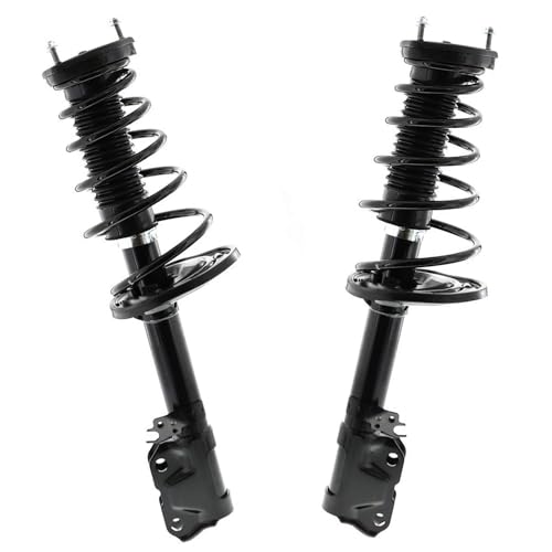 Detroit Axle - 2 Rear Struts for 2013-2018 Lexus ES350 ES300h 2016 2017 2018 Toyota Avalon, Quick Install Ready Struts with Coil Spring Assembly Replacement Suspension Shocks - size: SR4396_SR4397/Pair