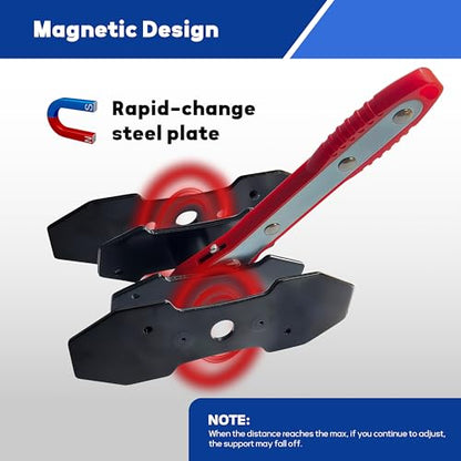 Brake Caliper Compression Tool,Brake Caliper Pres, Brake Caliper Tool,Brake Caliper Piston, Brake Caliper Press Ratchet with 2 Extra pcs Steel Plates Compressor Tool for Cars, SUV, and Light Trucks ﻿