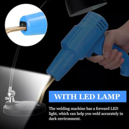 Portable Handheld Plastic Welding Machine and Rapid Heating 100w with Overheat Protection Includes Welding Tools and US Plug for Car Bumper Repair Kit