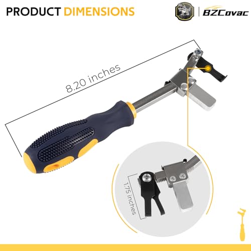 Shaft Type Seal Puller, Universal Seal Removal Tool for Camshaft and Crankshaft Seals with Adjustable Locking Fulcrum, Replace for Lisle 58430 SP009