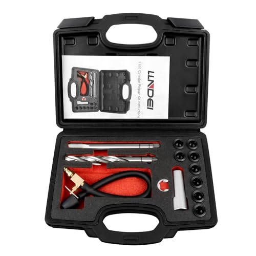 LLNDEI Spark Plug Thread Repair Kit, 38900 Two Valve Ford Triton Tool