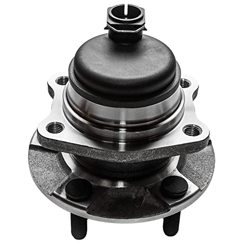 Detroit Axle - Pair Rear Wheel Bearing Hub Assembly for 2001-2007 Chrysler Town & Country, 2001-2003 Voyager, 2001-2007 Dodge Caravan/Grand Caravan FWD 5 Lugs with 4-Wheel ABS - style: 512169 x2/Pair