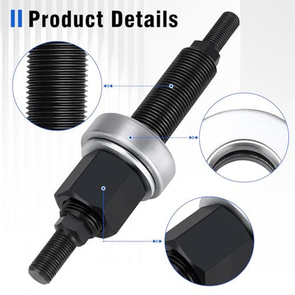 66515 Harmonic Balancer Installation Tool Harmonic Balancer Installer | Compatible with Chevy BBC SBC Cranks, Harmonic Balancer Vibration Damper Installation Tool, Heat-Treat Heavy Duty Steel