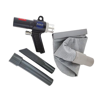 Rema Tip Top No. 795 Hand Held Air Operated Wet/Dry Shop Vacuum for Tire Shop Repair Statations with Included Bag