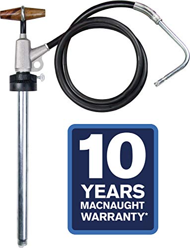 Macnaught Premium Multi Purpose 5 Gallon Gear Oil Hand Pump. Heavy Oils, Engine Oils and Transmission Fluid (Includes 3 Different Drum adapters) 10 Year Warranty
