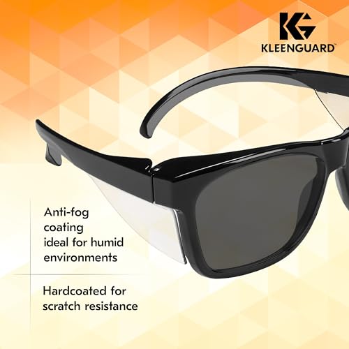 KLEENGUARD unisex-adult Kleenguard Maverick Eye Protection - color: Black Frame