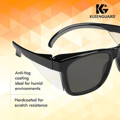 KLEENGUARD unisex-adult Kleenguard Maverick Eye Protection - color: Black Frame
