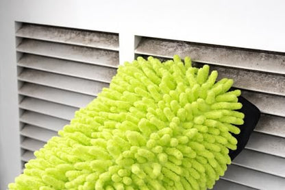 3-Pack Premium Microfiber Car Wash Mitt & Dusting Gloves – Ultra Absorbent, Scratch-Free & Lint-Free Cleaning Mitts for Car, Home, Interior & Household Use. Super Soft Multipurpose Cleaning Set