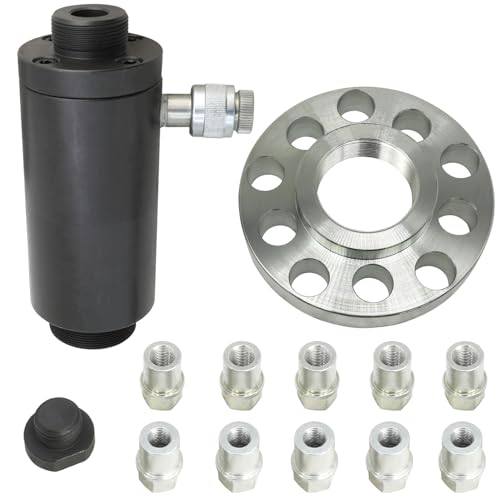 DPTOOL 18 Ton Hydraulic Puller Set Half Shaft Removal Tool Wheel HUB Axle Puller Compatible with Land Rover and Other Models - size: 18 Ton Hydraulic