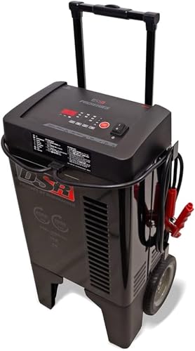 Schumacher Electric DSR Pro Series 12V / 24V Battery Charger & Engine Starter - Heavy Duty Wheeled Battery Charger - 250 Peak Amps - for Cars, Tractors, Boats & More - DSR123 - style: DSR123