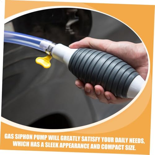 2.5m Automotive Tool Gas Siphon Pump for Water Liquid Sucker Gas Tank Siphon Pump Kit Compact Design