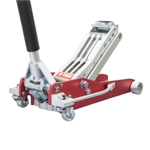 Scissor Jack Hydraulic Low Profile Aluminum and Steel Racing Floor Jack with Dual Piston Quick Lift Pump 1.5-3 Ton Capacity Lifting Jack (T830003L) - color: T830003l