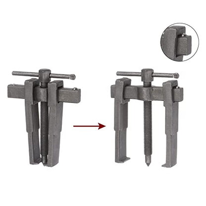HARFINGTON 2-Jaw Gear Puller 3" High Carbon Steel Separate Lifting Device for Bearings - size: 3 Inch