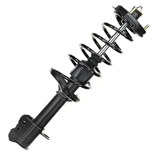 Detroit Axle - Front and Rear 4pc Struts for 2002-2003 Mazda Protege5, 4 | Struts & Coil Spring Replacement Suspension Kit - size: 4Q50065/ 4 Struts