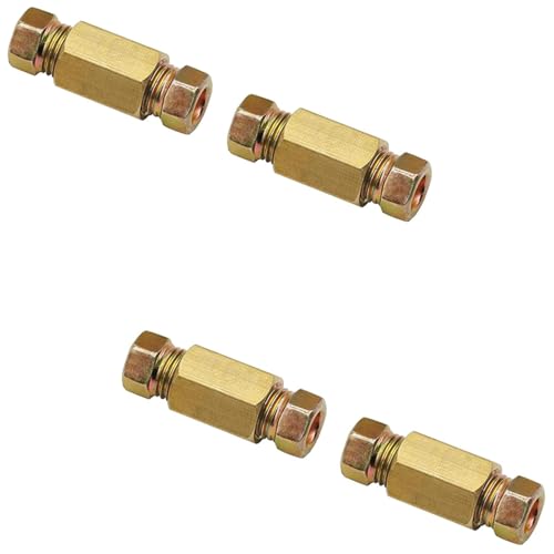 SHOOSHINE 3/16 Inch Brake Line Flaring Tools kit Include 25Ft/7.62m Copper-Plated Brake Pipe with 3/16 Brake Line Fittings (12Fittings) - style: 12Fittings