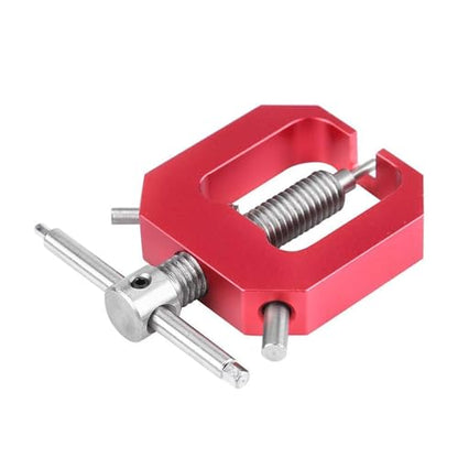 1/8 1/10 RC Motor Gear Puller Remover Universal Pinion Gear Tooth Extractor Repair Tool for 1:8 1:10 Scale Crawler Truck Car Upgrade Parts HSP HPI Axial SCX10 Traxxas RC4WD Redcat (Red) - color: Red