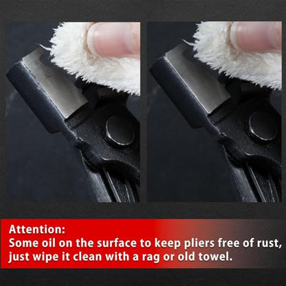 7 Inch Clic-R Hose Clamp Pliers for Automotive Heavy Duty CV Boot Hose Clip Pliers CV Boot Crimp Clamp Clic-R Collar Plier Hose Removal Plier Auto Repair Tool for Car Auto Maintenance - size: Hose Clamp Pliers