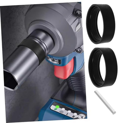 Gatuida 5sets Precision Mechanical Repairs Impact Socket Retainer Ring Rubber Gasket Iron Pin Replacement Wrenches