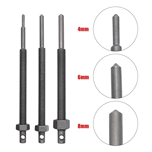 8PCS Motorcycle Bearing Pullers 9-23mm Motorcycle Internal Bearing Removal Tool Kit Inner Bearing Extractor Kit