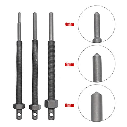 8PCS Motorcycle Bearing Pullers 9-23mm Motorcycle Internal Bearing Removal Tool Kit Inner Bearing Extractor Kit