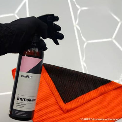 CARPRO PolyShave Decon Towel - Car Detailing Clay Decontamination Faster Than Clay Bar, Clean & Release of Paint Contaminants and Glass - Increase Wax and Sealant Bond - 12" x 12" (1 Pack) - style: Towel
