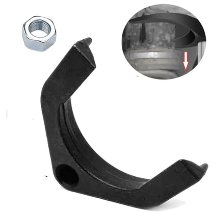 CV Joint Puller Adapter with 63MM Wide Opening,CV Axle Removal Tool Axle Puller 5/8"-18 Front Wheel Drive Axle Pulley Attachment Adapter Inner CV Axle Removal Tool