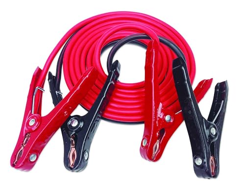 Justin Case Heavy-Duty Jumper Cables for Car, Includes 8 Gauge Wire Conductor 12' Car Jumper Cables & 365 Day Roadside Assistance - size: 12ft 8ga