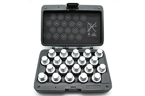 TMAX 20pc Anti-Theft Wheel Lug Nut Removal Socket Key for Audi - size: 20pc Set