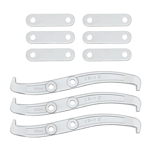 Gear Hub Pulley Puller, 2 & 3 Jaw 3" 4" 6" 8" Gear Puller Set Bearing Separator External Internal Bearing Puller Kit for Remove of Gears, Hubs, Ball Races, Bearings and Pulleys