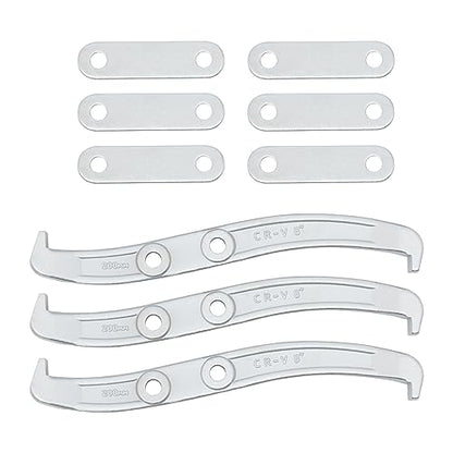 Gear Hub Pulley Puller, 2 & 3 Jaw 3" 4" 6" 8" Gear Puller Set Bearing Separator External Internal Bearing Puller Kit for Remove of Gears, Hubs, Ball Races, Bearings and Pulleys