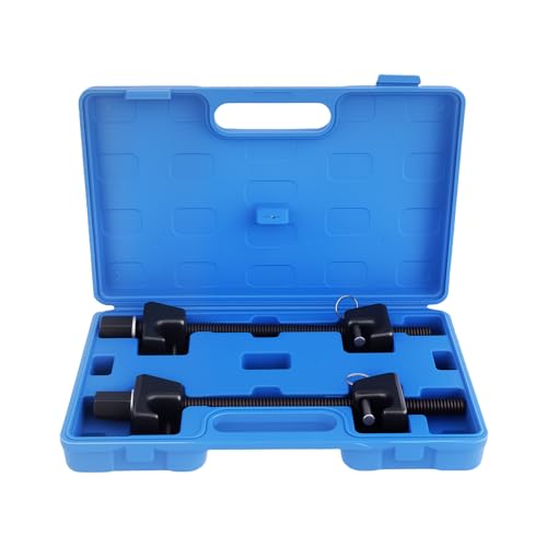 maXpeedingrods Strut Spring Compressor Tool, 2pc Heavy Duty Coil Spring Compressor Strut Remover Installer Tool for MacPherson Struts Shock Absorber Car Garage Tool, 3/4"(19mm) Socket - size: 10.5 inch