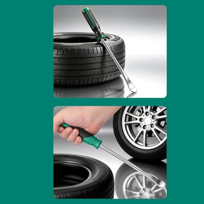 Gavery Motorcycle Bicycles Tire Changing Tool Levers Auto Spoon Tyre Set Changing Levers Tool Rims Protectors Tire Repair - color: long