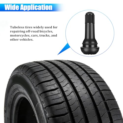 Bittwee 36PCS Car Tire Valve Stem Puller Installer Tools Kit, 4 Way Single Head Vehicle Wheel Valve Core Remover, Automotive Tire Core Removal Tool Set, Universal for SUV Sedan Truck