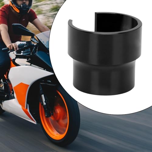 kowaku Motorcycle Rear Shock Seal Head Push Tool, CNC Aluminum Alloy for 40-50mm Shock Absorber Maintenance, Black - color: black
